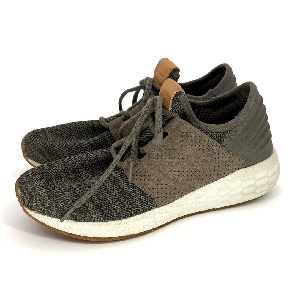New Balance Men's Fresh Foam Cruz v2 Sz8 Military Olive Sneakers Running Shoes